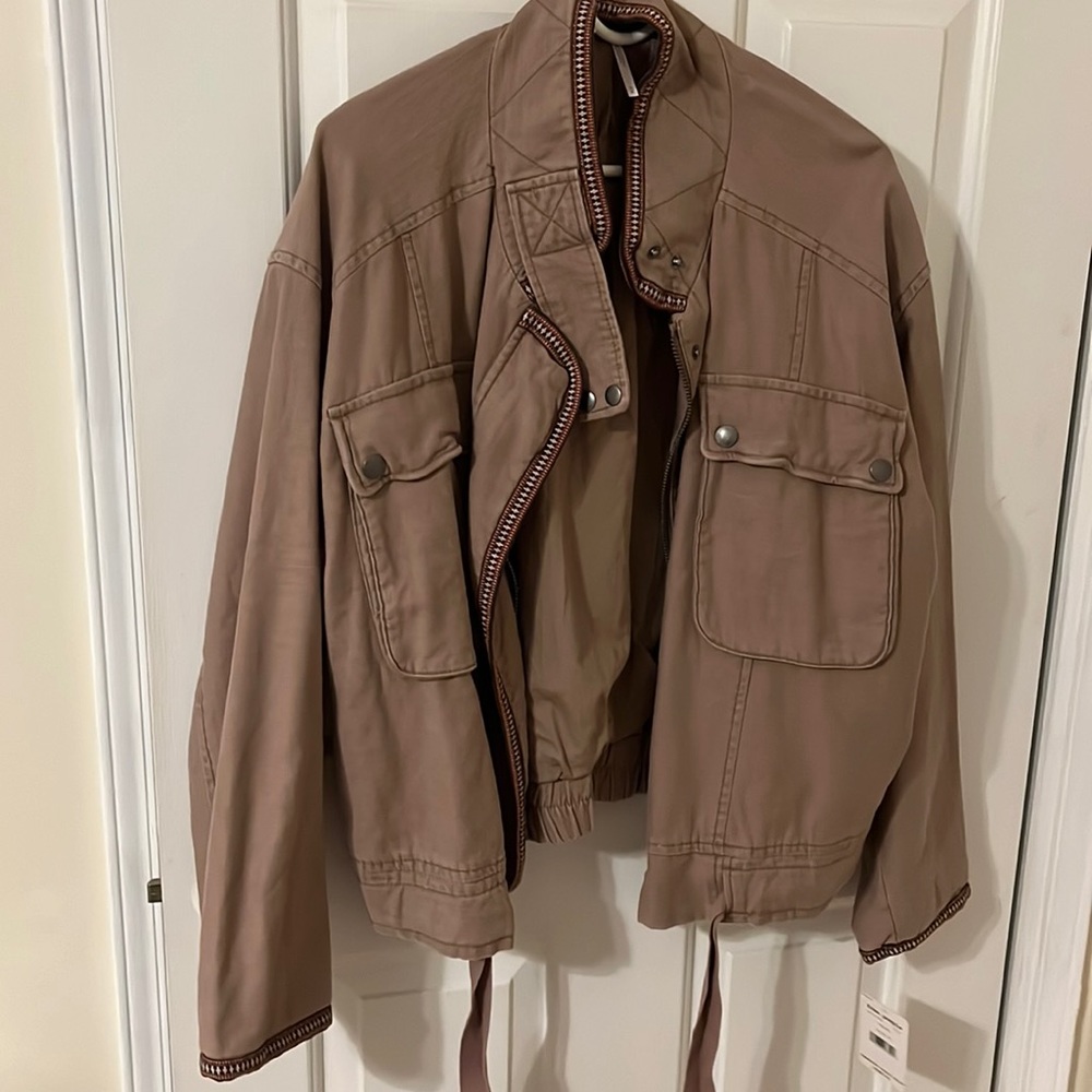 Free people bomber jacket